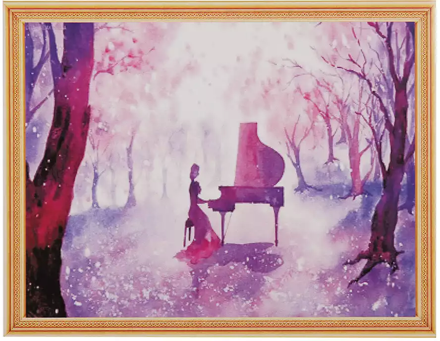 Алмазная мозаика 40*50 FZ0304 Лирическая мелодия