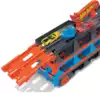 Игровой набор Hot Wheels Грузовик-автотрек Скоростная автотрасса с хранилищем для машинок GVG37