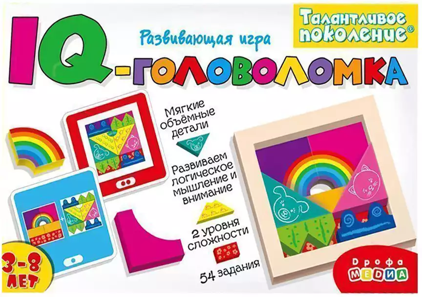 Игра IQ-головоломка 3826 Дрофа