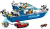 Конструктор Катер полицейчкого патруля 276 дет. 60277 LEGO City Police