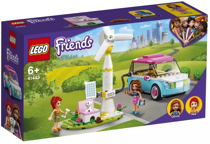 Конструктор Электромобиль Оливии 183 дет. 41443 LEGO Friends