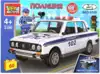 Конструктор Ваз-2106: полиция с фигуркой, 60дет. 3180-СY Город мастеров