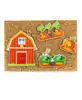 Игра Веселые гвоздики 118111 Ферма Woodlandtoys