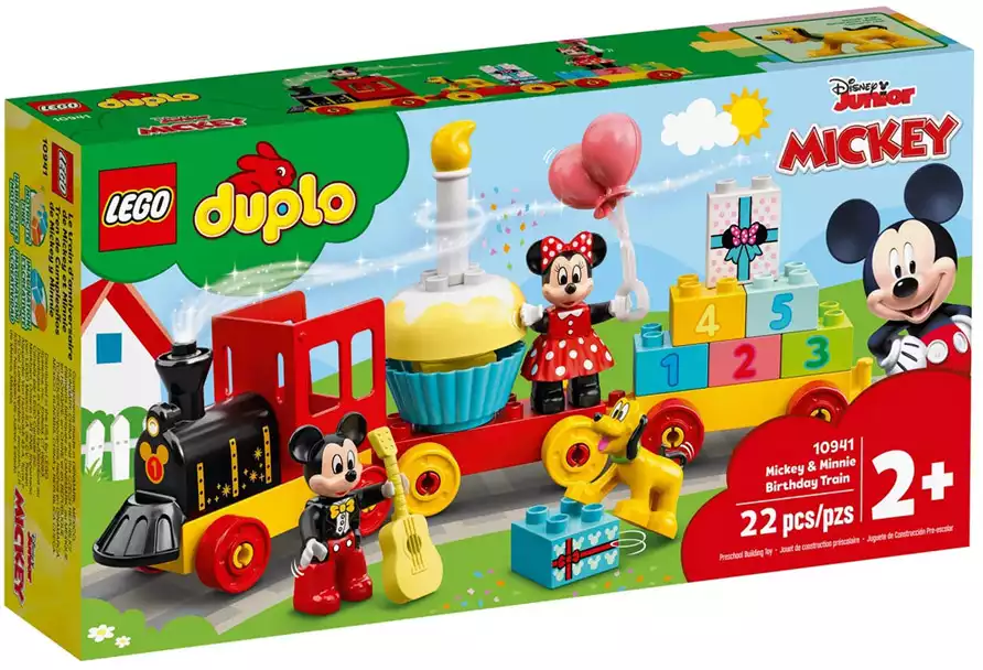 Lego duplo tren mickey mouse on sale