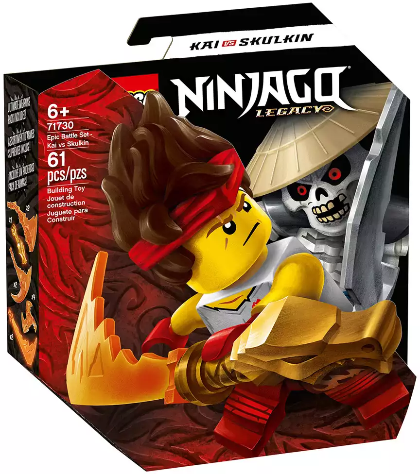 Конструктор Легендарные битвы: Кай против Армии скелетов 61 дет. 71730 LEGO  Ninjago купить в Красноярске - интернет магазин Rich Family