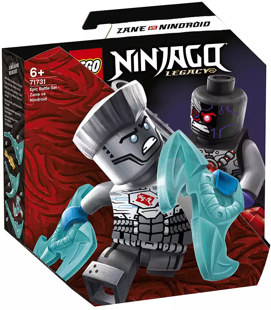 Конструктор Легендарные битвы: Зейн против Ниндроида 57 дет. 71731 LEGO  Ninjago купить в Челябинске - интернет магазин Rich Family