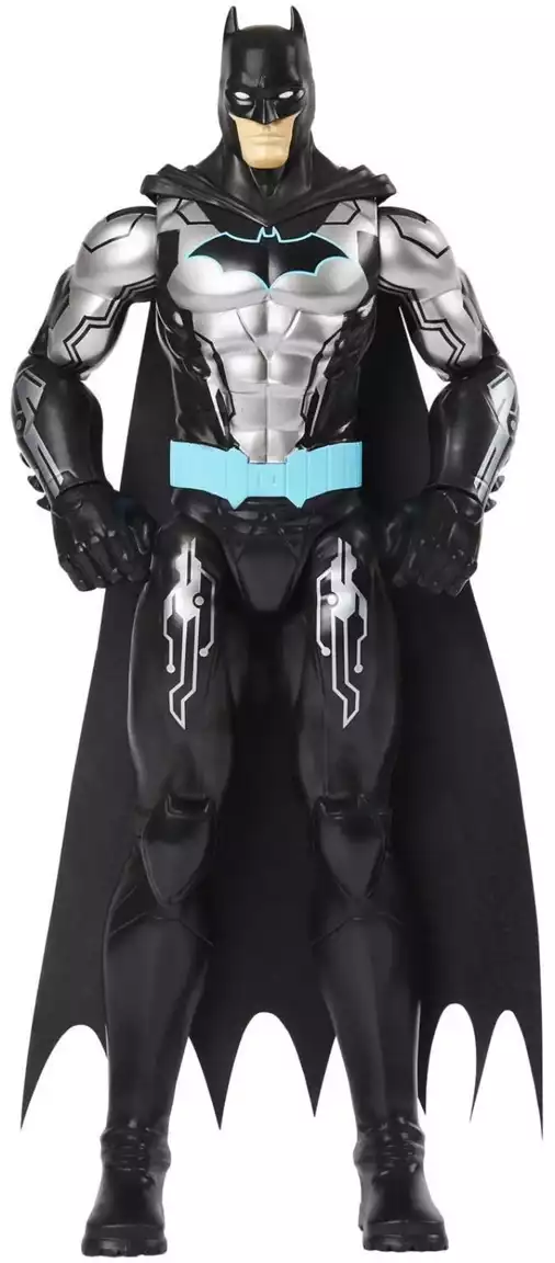 Фигурка Batman (Бэтмен) Бэт-тех 30 см в сером костюме 6060346
