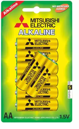 Батарейки AA LR6G Alkaline (8 шт в уп)