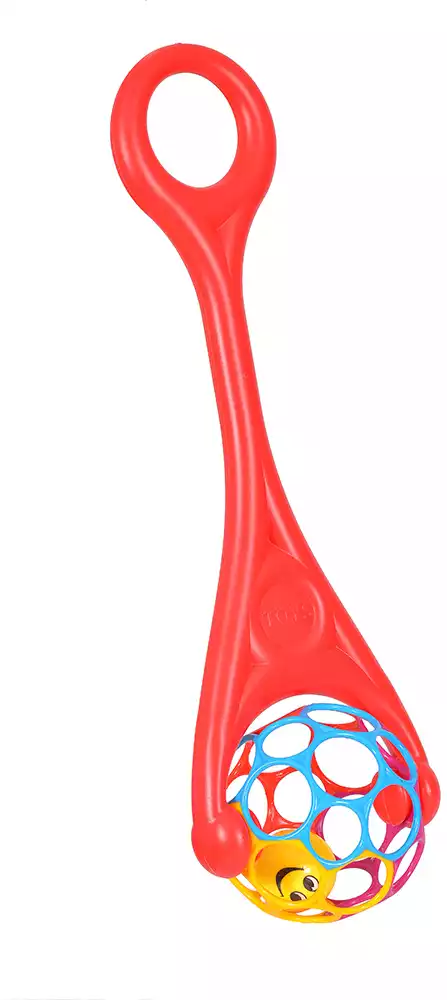 Каталка Весёлый мяч красный 3501-1 WB