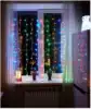 Светодиодная гирлянда Штора 2,5х1,5 м 320 цветных LED ламп