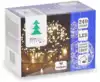 Светодиодная гирлянда НИТЬ 25 м 240 теплых белых LED ламп,IP20,зеленый шнур,
