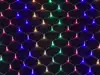 Светодиодная гирлянда СЕТКА 1,5х1,8 м 240 цветных LED ламп, IP20, прозрачный шнур ,контроллер,от сет