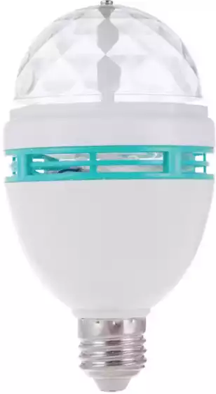 Диско лампа вращающеяся LED, E27,IP20, от сети