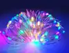 Светодиодная гирлянда НИТЬ 10м 100 цветных LED мини ламп ,IP20,от сети