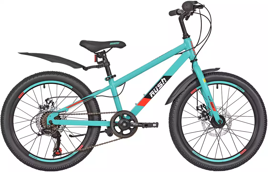 Велосипед подростковый 20 RX 205 DISC ST 6ск RUSH HOUR