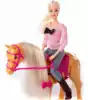 Кукла 310A с лошадью