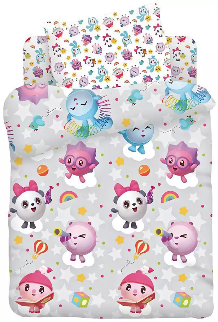 Комплект постельного белья Непоседа Малышарики