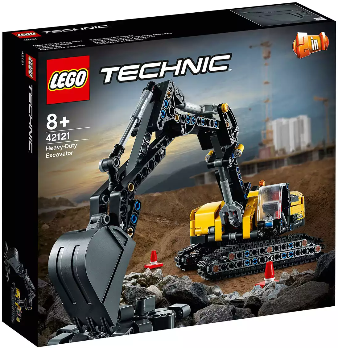 Конструктор Тяжелый экскаватор 117 дет. 42121 LEGO Technic купить в  Барнауле - интернет магазин Rich Family