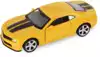 Модель машины Chevrolet (Chevy) Camaro SS 1:43 (11,5см) 67326 Инерционный механизм, Желтый