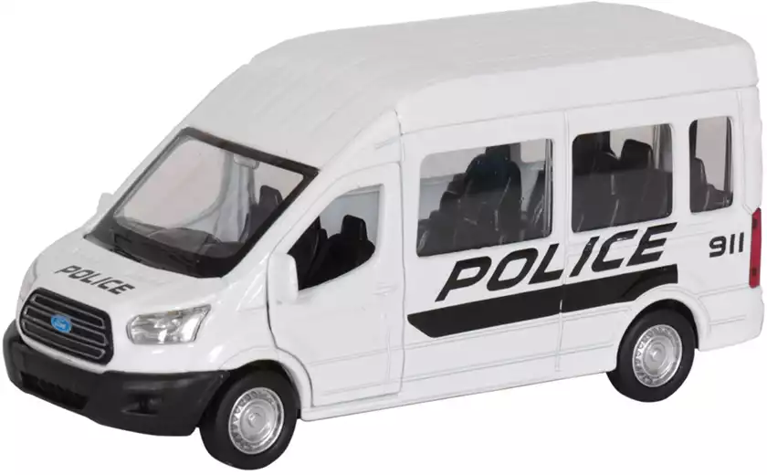 Модель машины Ford Transit 1:52 (11,5см) 67354 Инерционный механизм