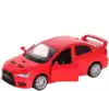 Модель машины Mitsubishi Lancer Evolution 1:41 (11,5см) 67360 Инерционный механизм