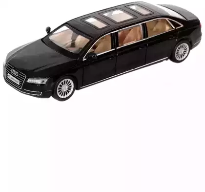 Модель машины AUDI A8 Extended (D4) 1:32 (20см) свет, звук, Инерционный механизм 68002