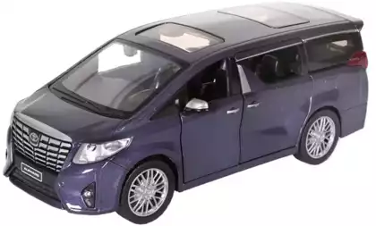 Модель машины Toyota Alphard 1:29 (18см) свет, звук, Инерционный механизм 68681-1