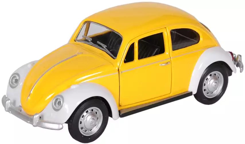 Модель машины Volkswagen Classical Beetle 1967 1:28 (14,5см) 32387 Инерционный механизм