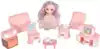 Мебель для куклы YM5101-1 Гостиная с куклой