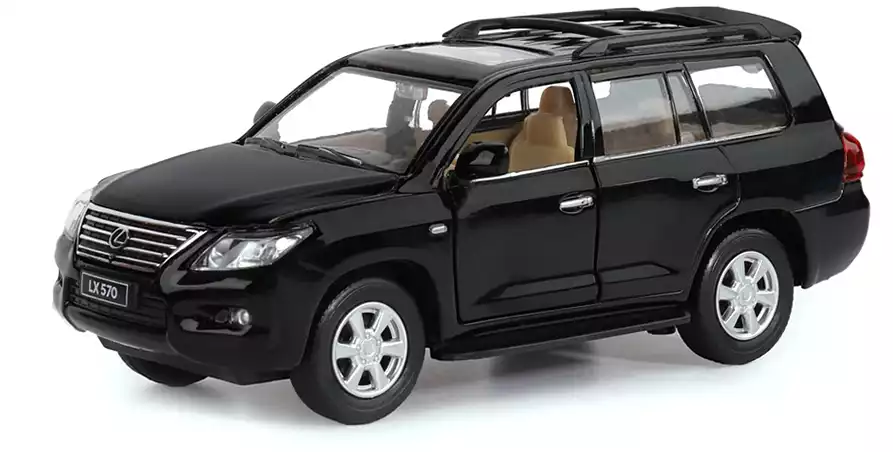 Модель машины Lexus LX570 1:32 (14,5см) 32301 Инерционный механизм