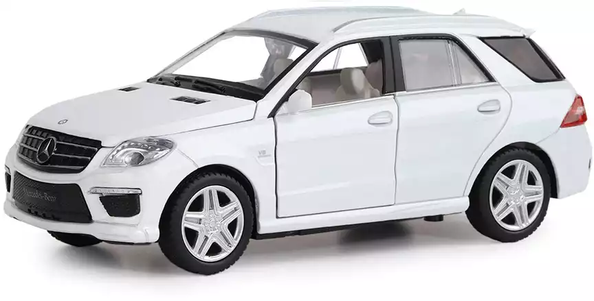 Модель машины Mercedes-Benz ML63 AMG 1:32 (15см) 32339 Инерционный механизм