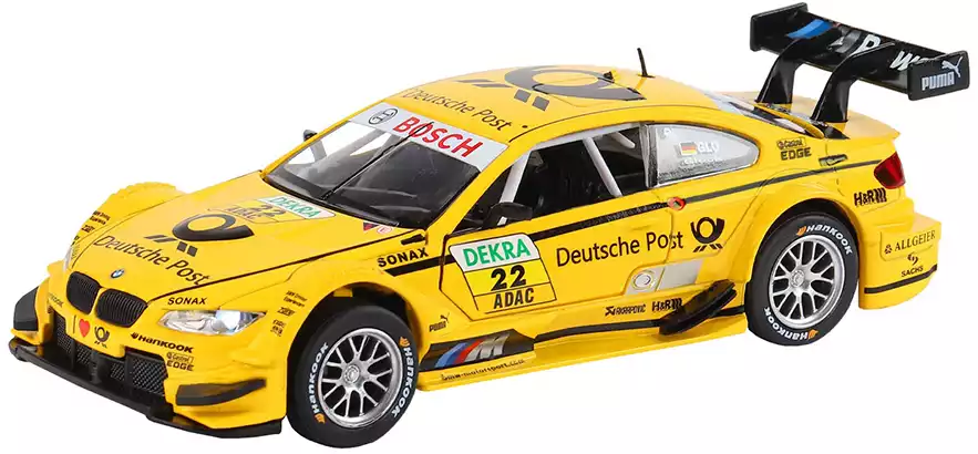 Модель машины BMW M3 DTM GT3 1:32 (15,5см) 32355C Инерционный механизм