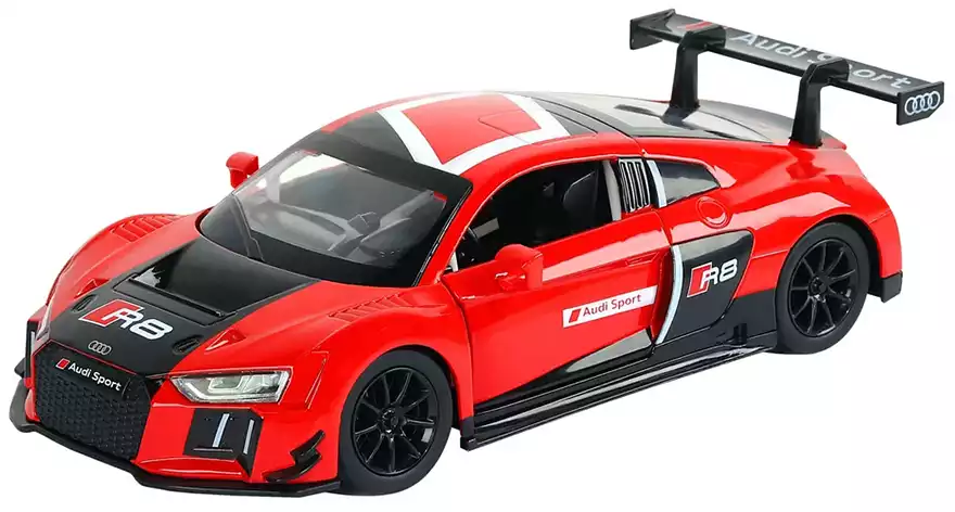 Модель машины Audi R8 LMS 1:32 (14см) 32370A Инерционный механизм