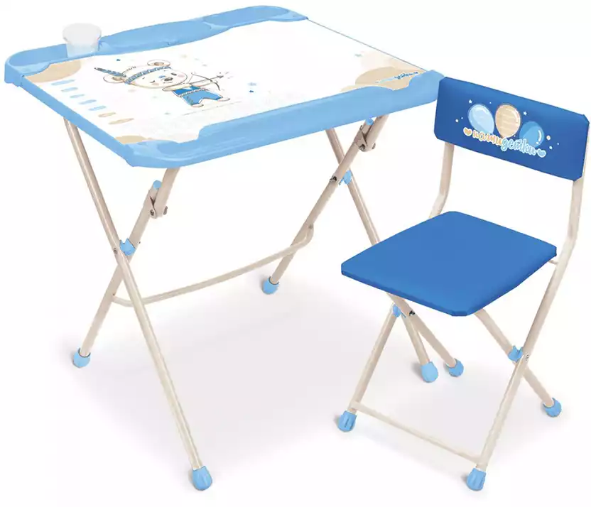 Стол-стул КНД5/1 Охотник 3в1 (стол 580 мм, стул мяг)