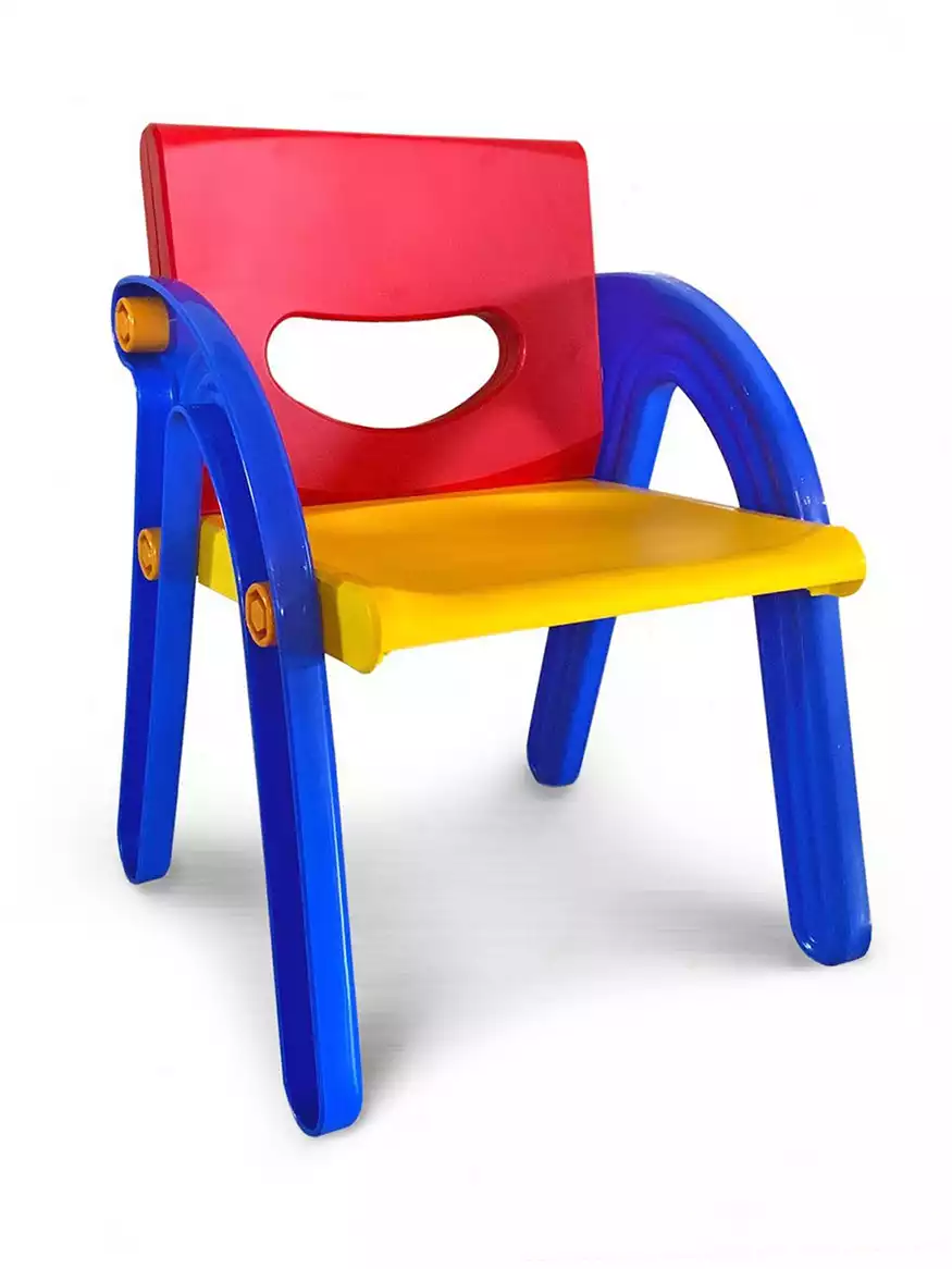 Детский стул Ravel с подлокотниками черный пластиковый