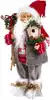 Новогодняя фигура Санта-Клаус 40 см в кофте TM-218516D