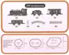 Железная дорога MX54419 Пускает пар WB