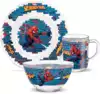 Набор посуды детский PrioritY Человек паук (Стекло) КРС - 932