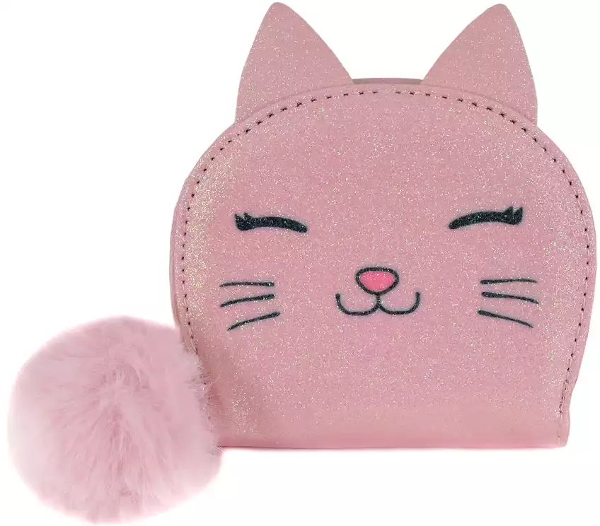 Кошелек Кошка с мехом 058D-1178D