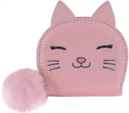 Кошелек Кошка с мехом 058D-1178D