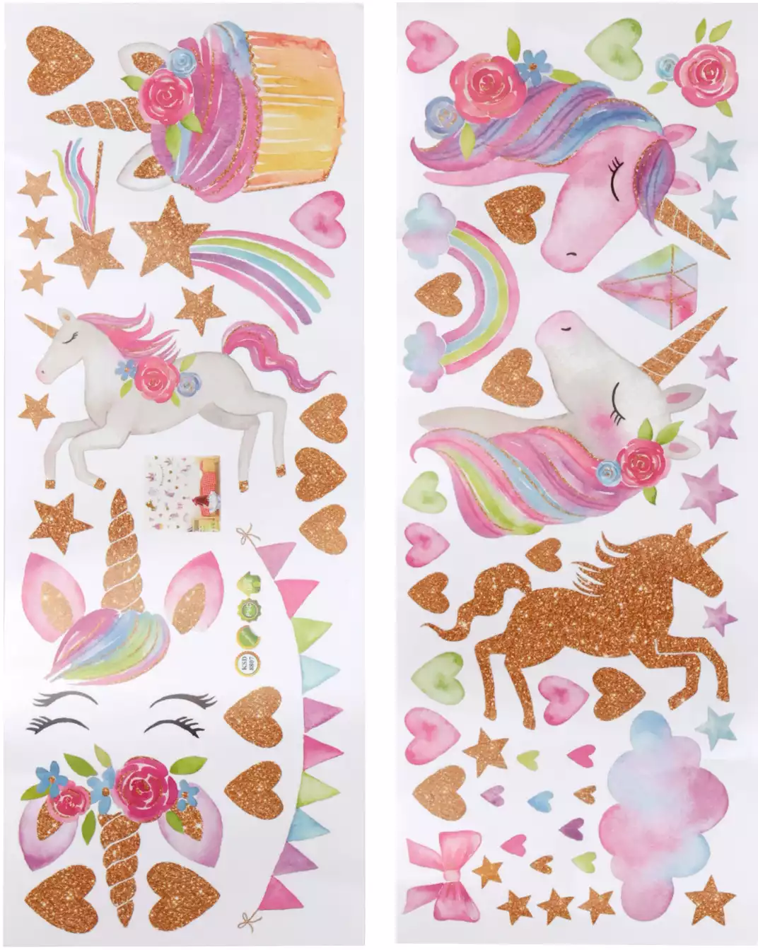 Наклейки декоративные Unicorn 058D-1193D