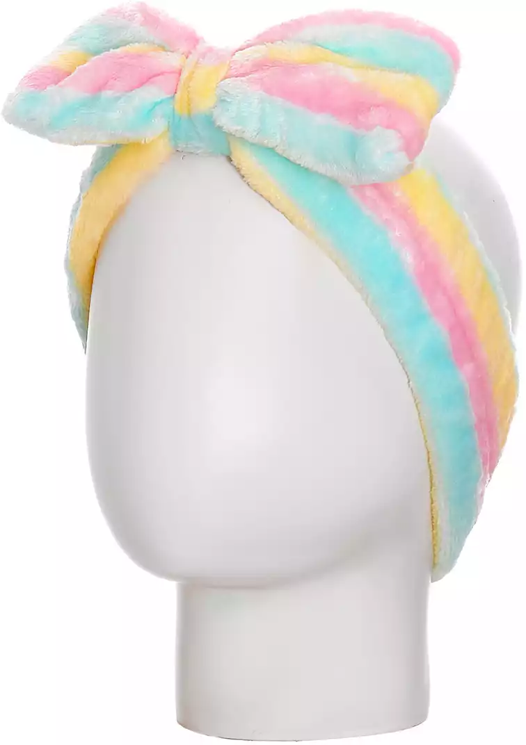 Повязка-бантик на голову one size вельвет марсал купить в интернет магазине Paco Alpaca