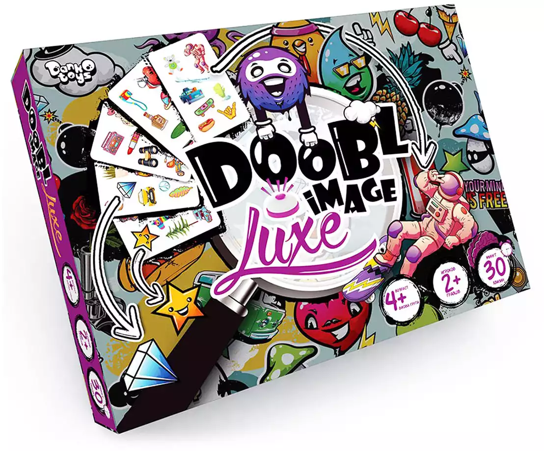 Настольная игра Doobl Image LUXE Двойная картинка DBI-03-01 Danko Toys