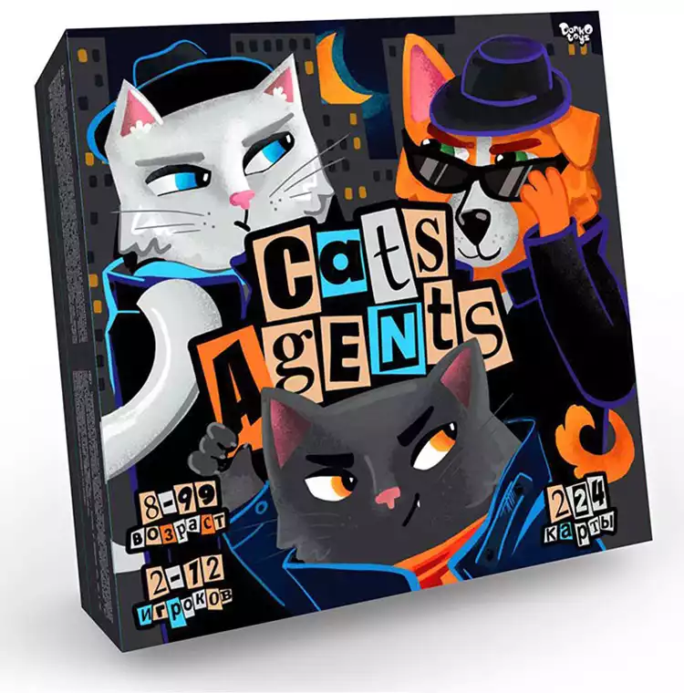 Настольная игра Cats Agents G-CA-01-01 Danko Toys