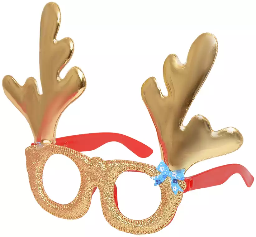 Карнавальные очки олень 058D-1320D