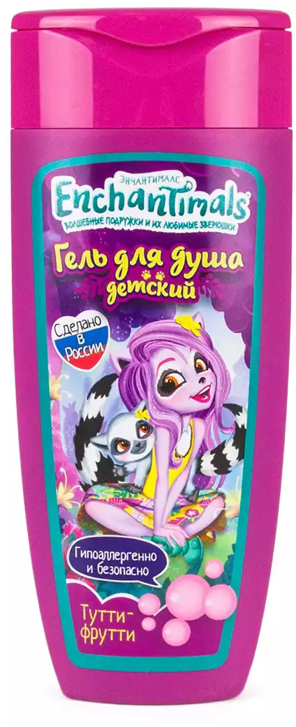 Гель для душа c ароматом Тутти-Фрутти МИЛАЯ ЛЕДИ Enchantimals 250мл