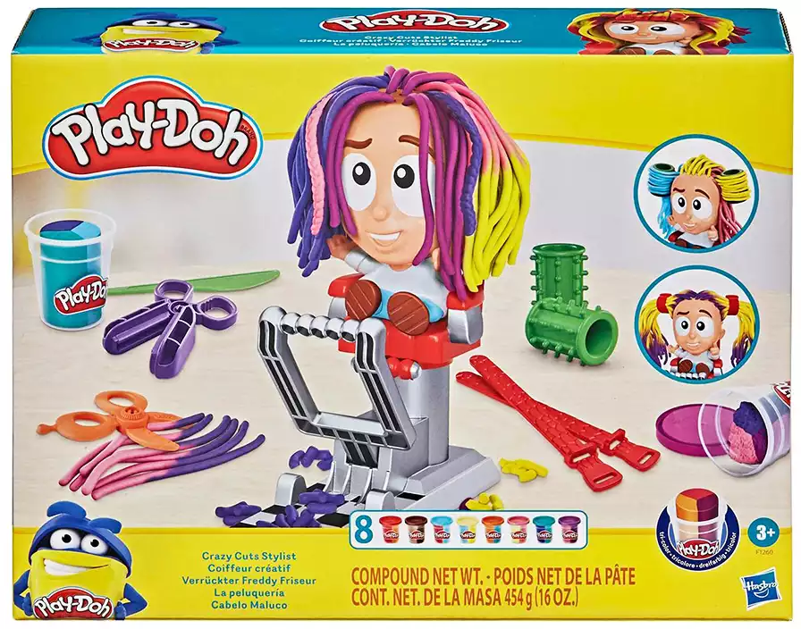 Игровой набор Play-Doh F12605L0 Сумашедшие причёски