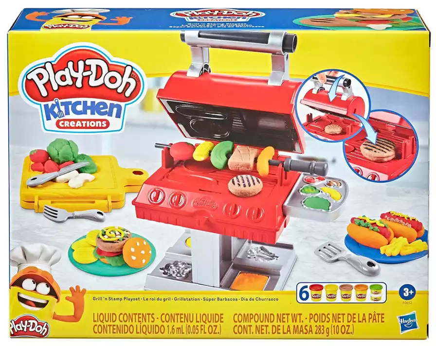 Игровой набор Play-Doh F06525L0 Гриль барбекю