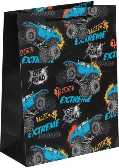 Пакет подарочный 32х26х10см Extreme truck YM-04