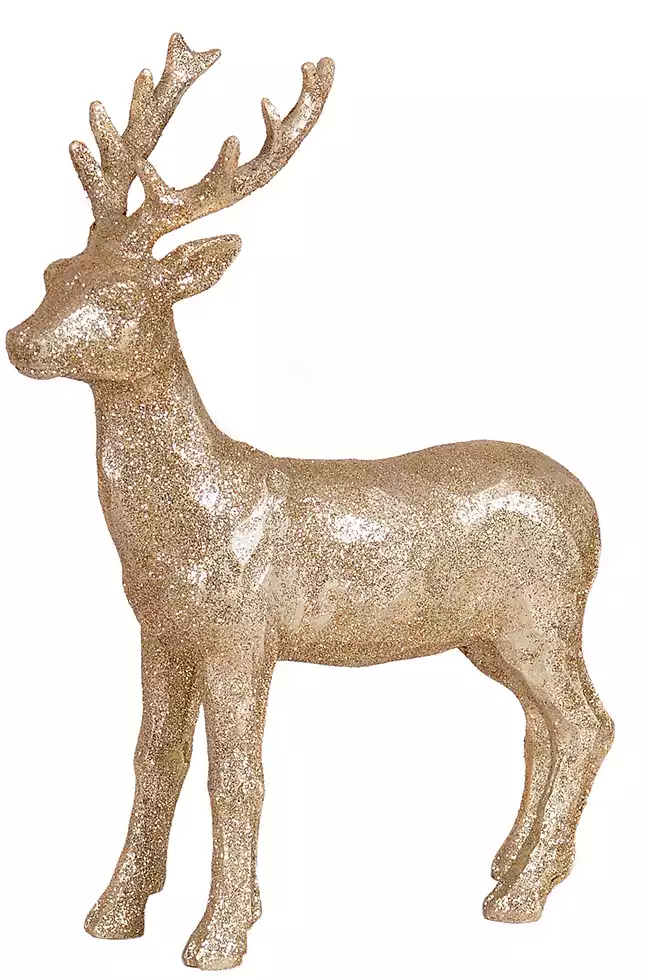 Новогодняя фигура 23 см Олень 058D-1552D
